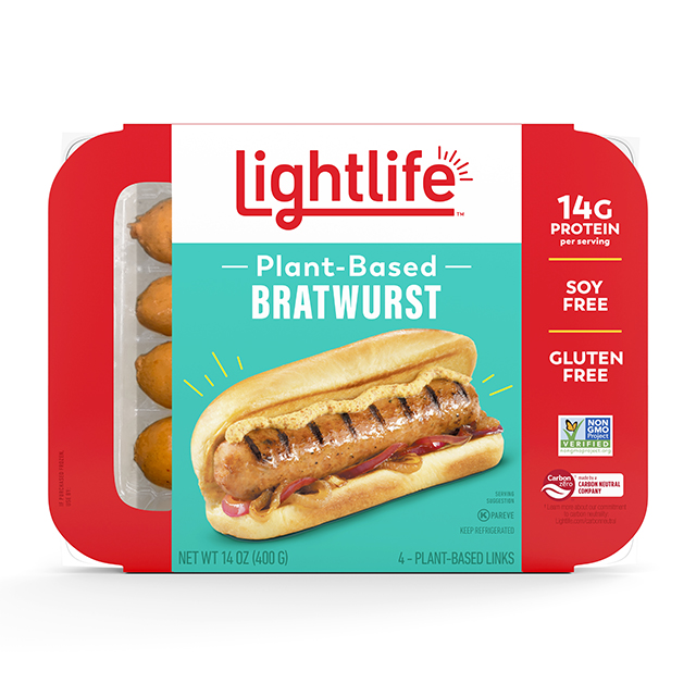 Plant-Based Bratwurst Sausages