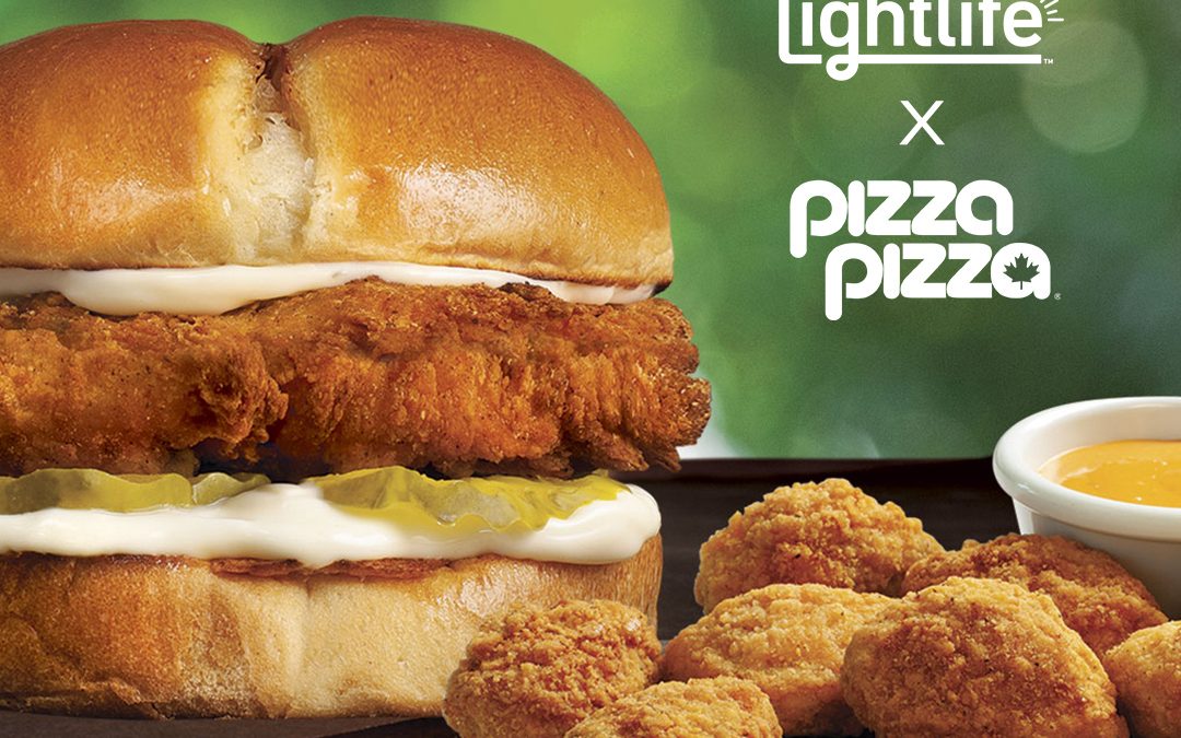 Lightlife and Pizza Pizza Partner to Add Plant-Based Chicken to the Menu