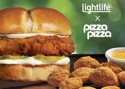 Lightlife and Pizza Pizza Partner to Add Plant-Based Chicken to the Menu